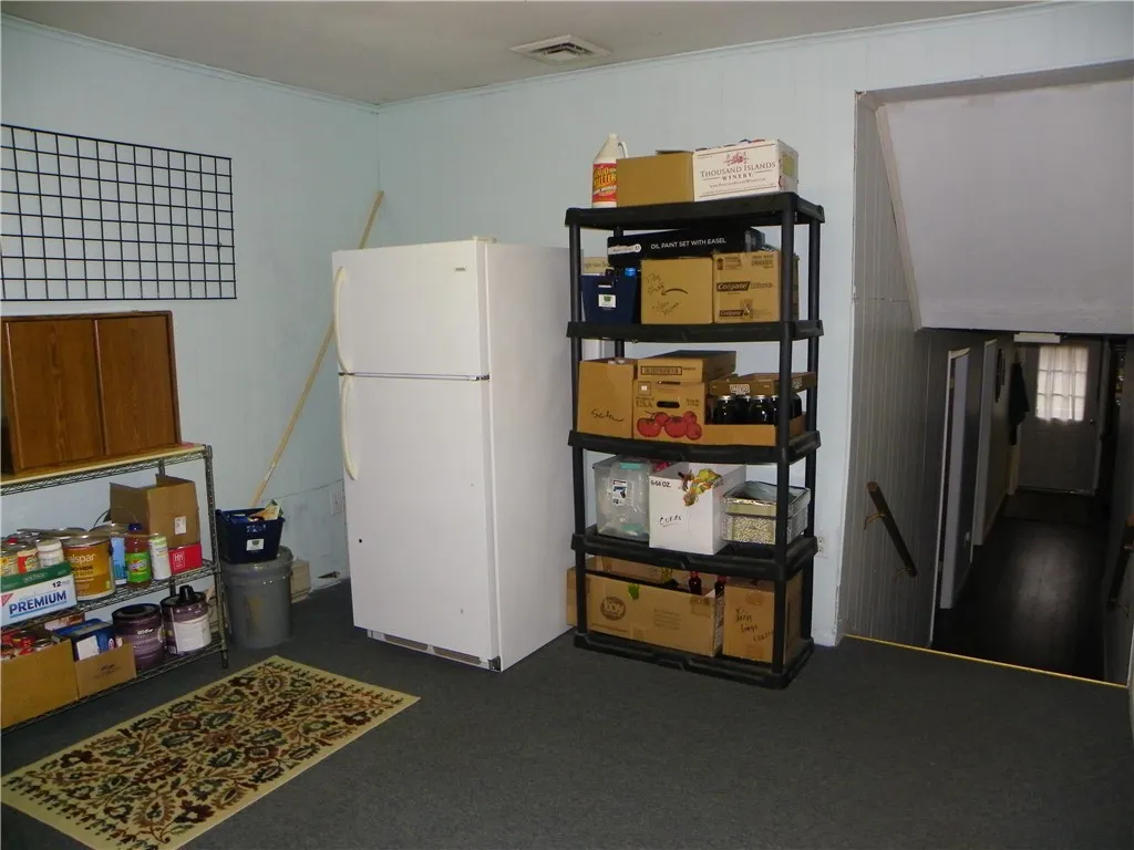 Pantry w extra refrigerator
