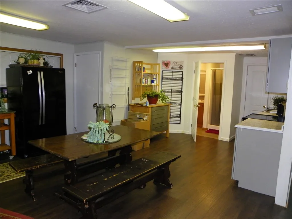 Dining room/kitchen into full bath