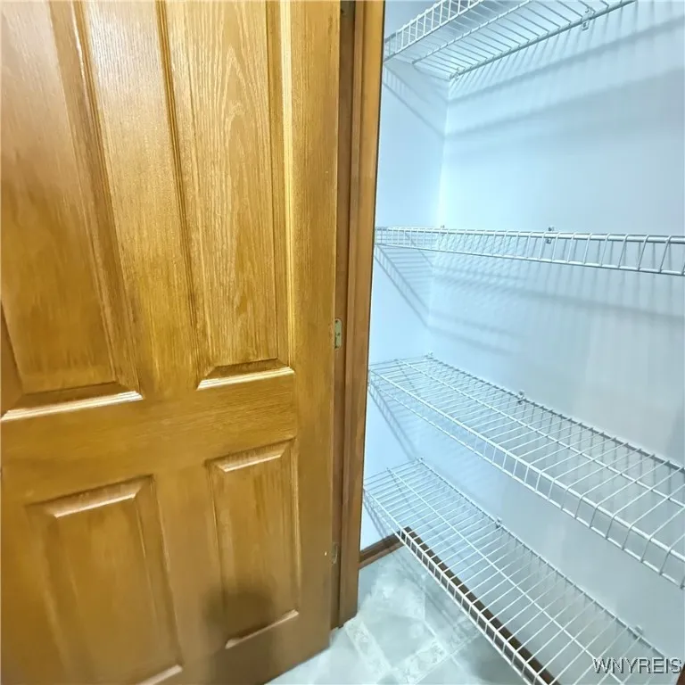 Full bath linen closet