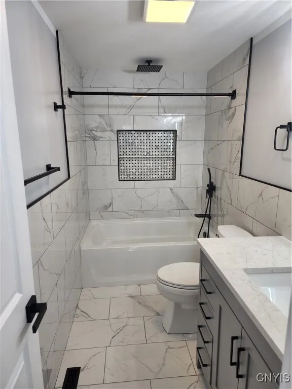 Sample bathroom of what the builder is planning for the bathroom. Actual bathroom subject to change depending on buyer requests and/or builder choice.