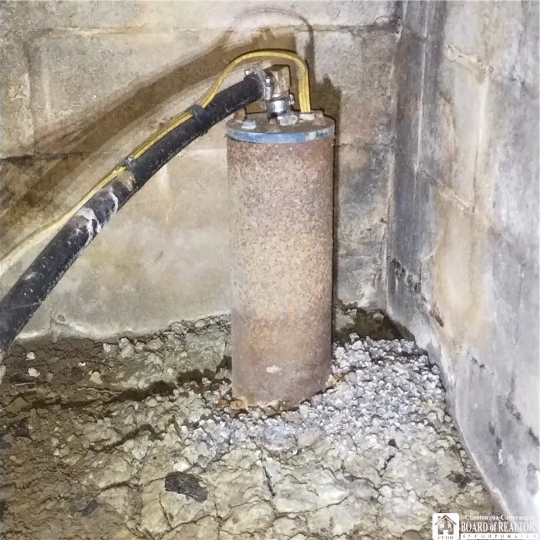 Well head in basement