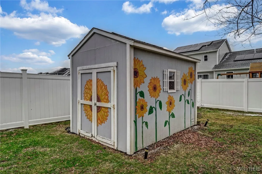 You'll have the prettiest shed on the block!