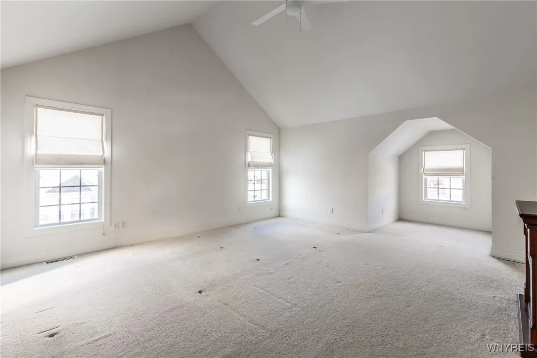 Master bedroom has a little add-on room that could a nice little reading area.