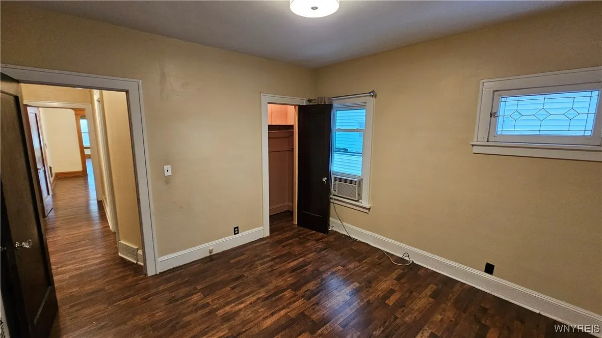 Bedroom 2 looking to hallway and closet