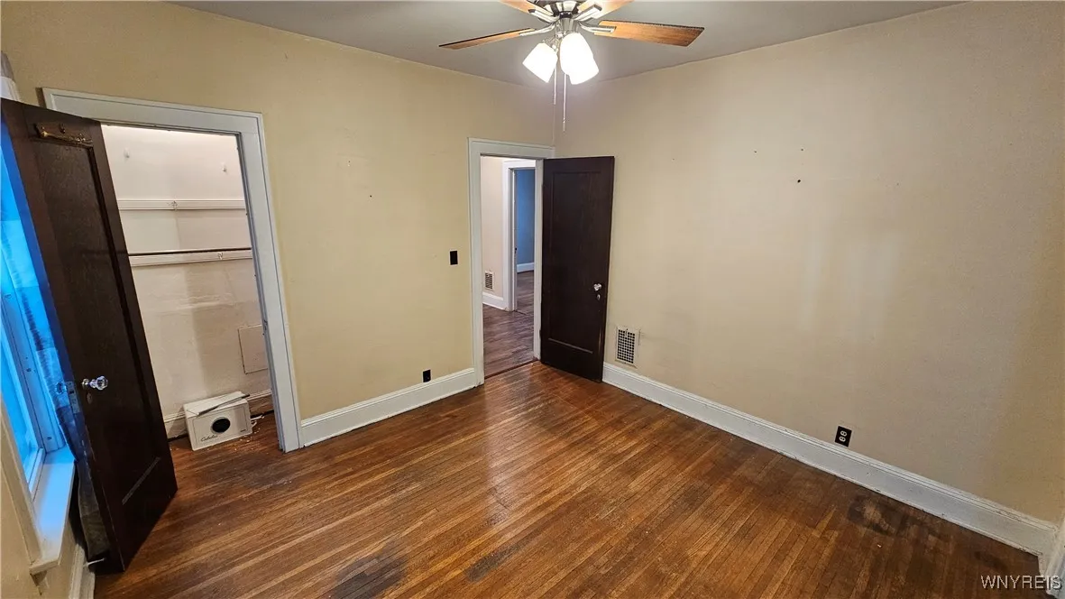 Bonus room 1 looking to bedroom 1 and bonus room 2