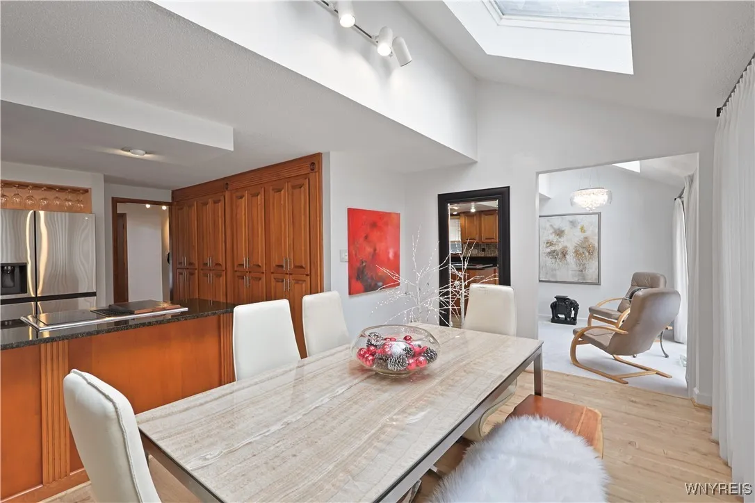 Dining w/skylights
