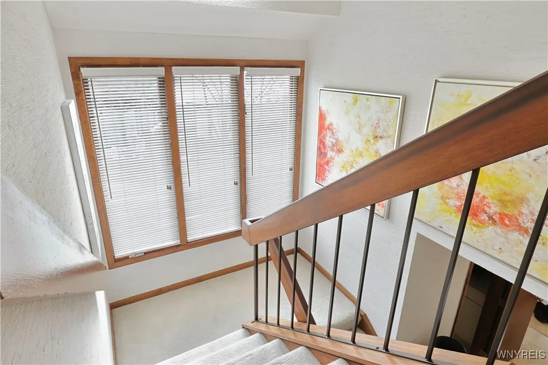 Stairs to second floor
