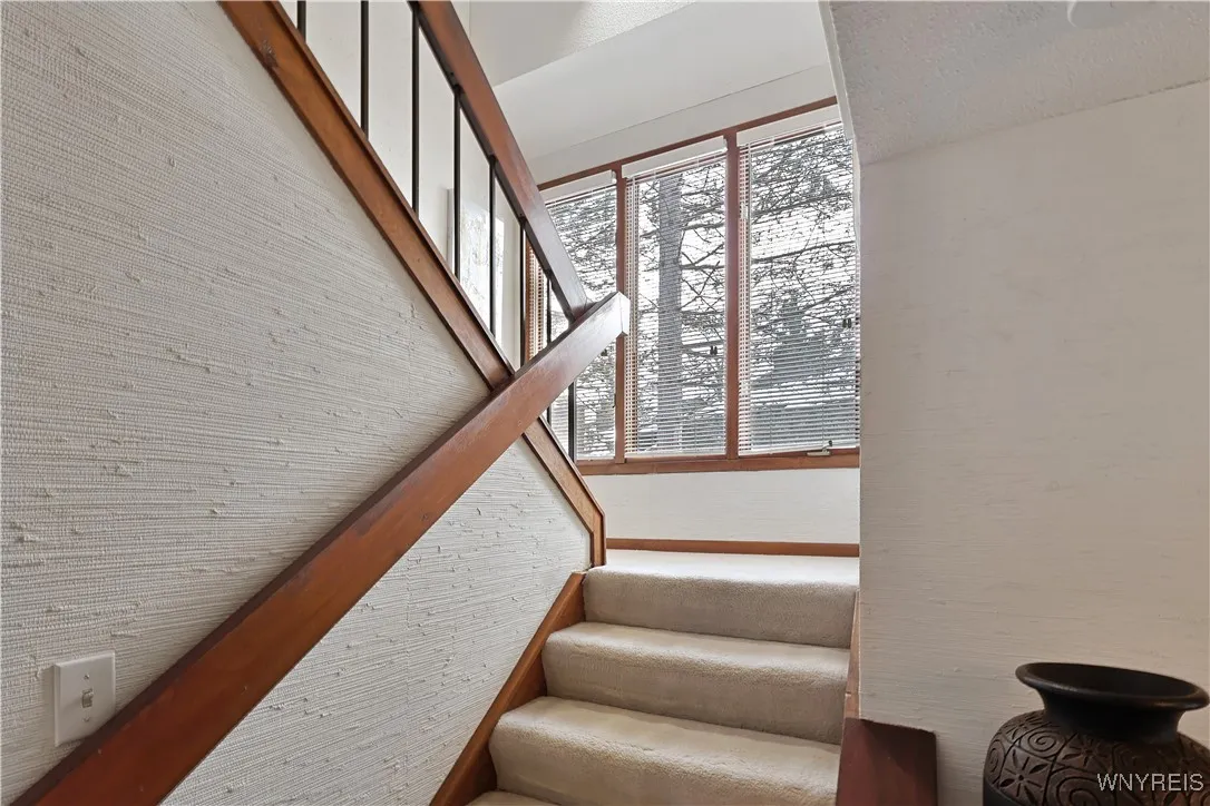 Stairs to second floor