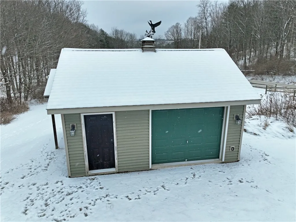 Shed with electric North of house