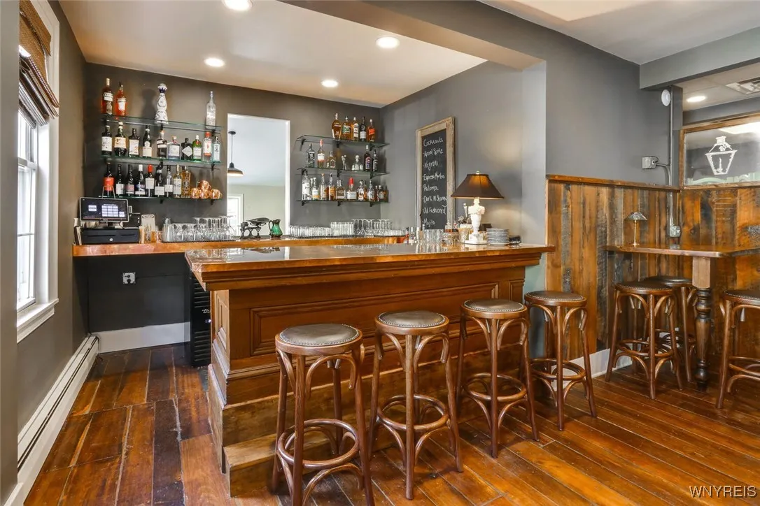 Upstairs bar