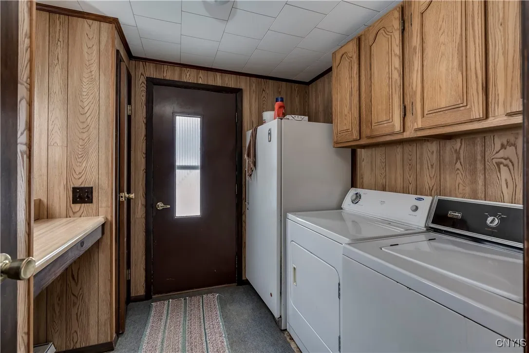 Laundry area