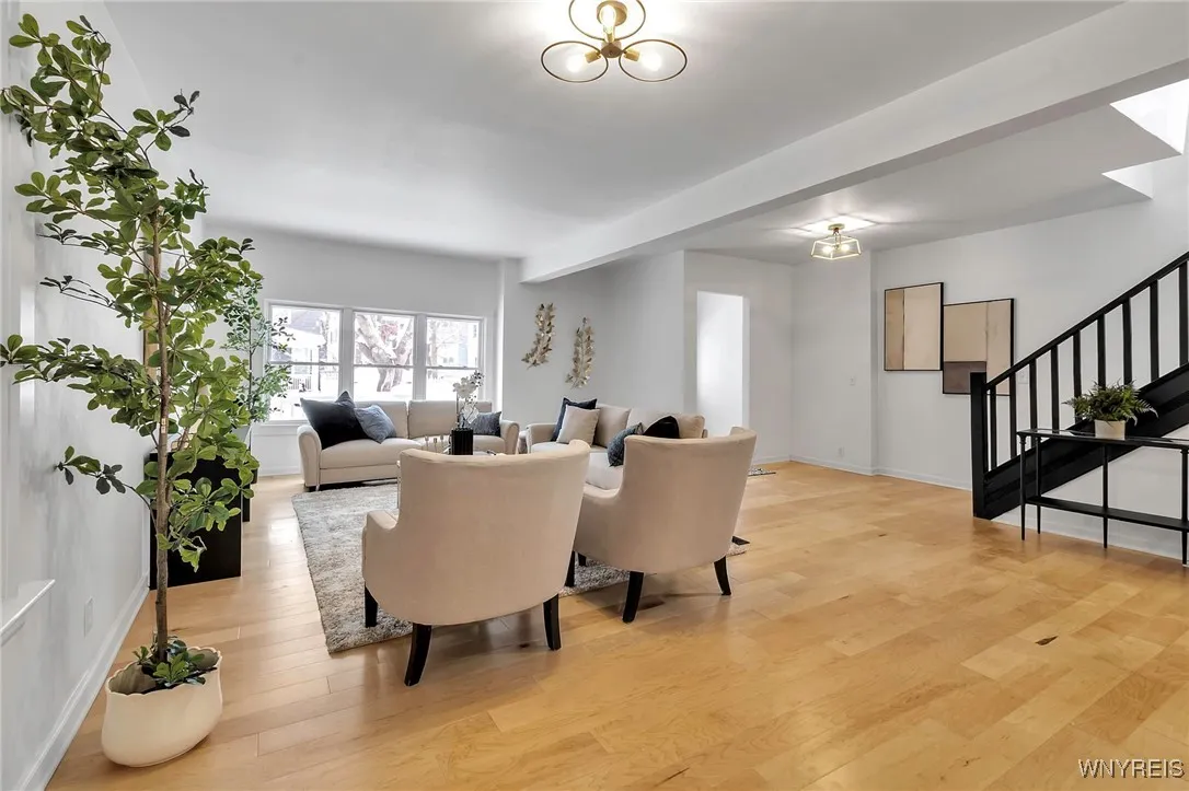 Gorgeous hardwood floors throughout first floor