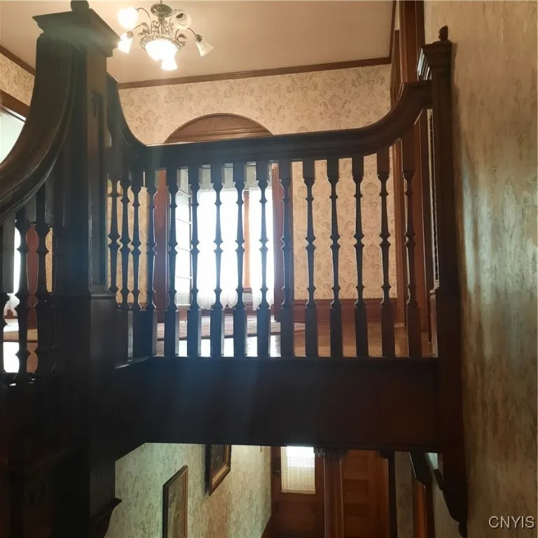 Upper Railing of Staircase