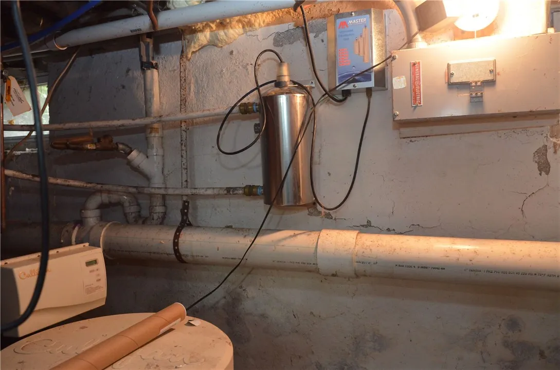 UV water treatment system.