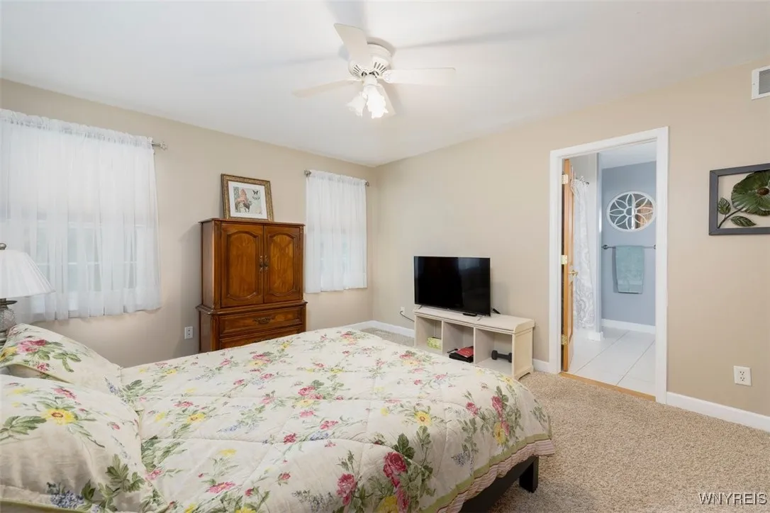 Bedroom 2 with bath, a great guest suite!