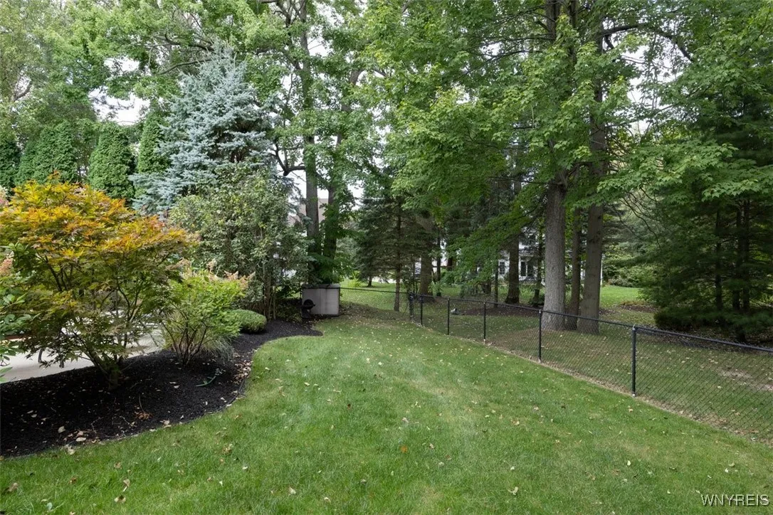 Right side/rear yard.