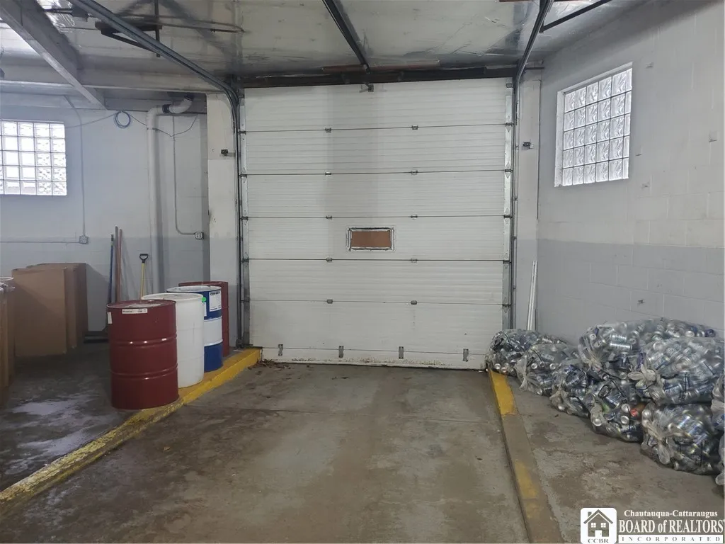 overhead door.