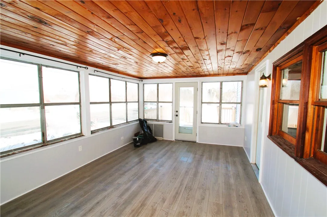Enclosed front porch