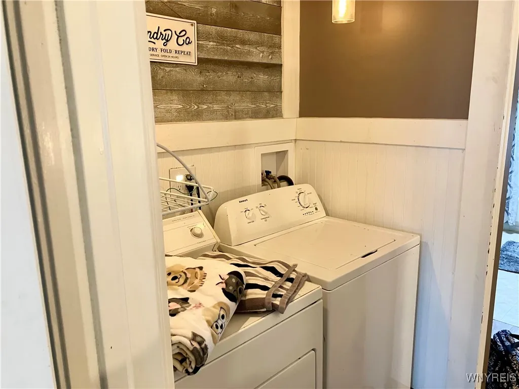 Second floor laundry