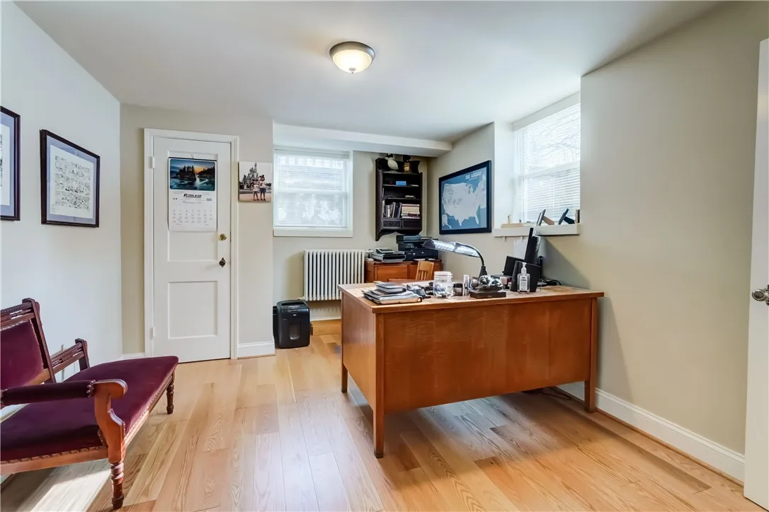 Office in Finished Lower Level