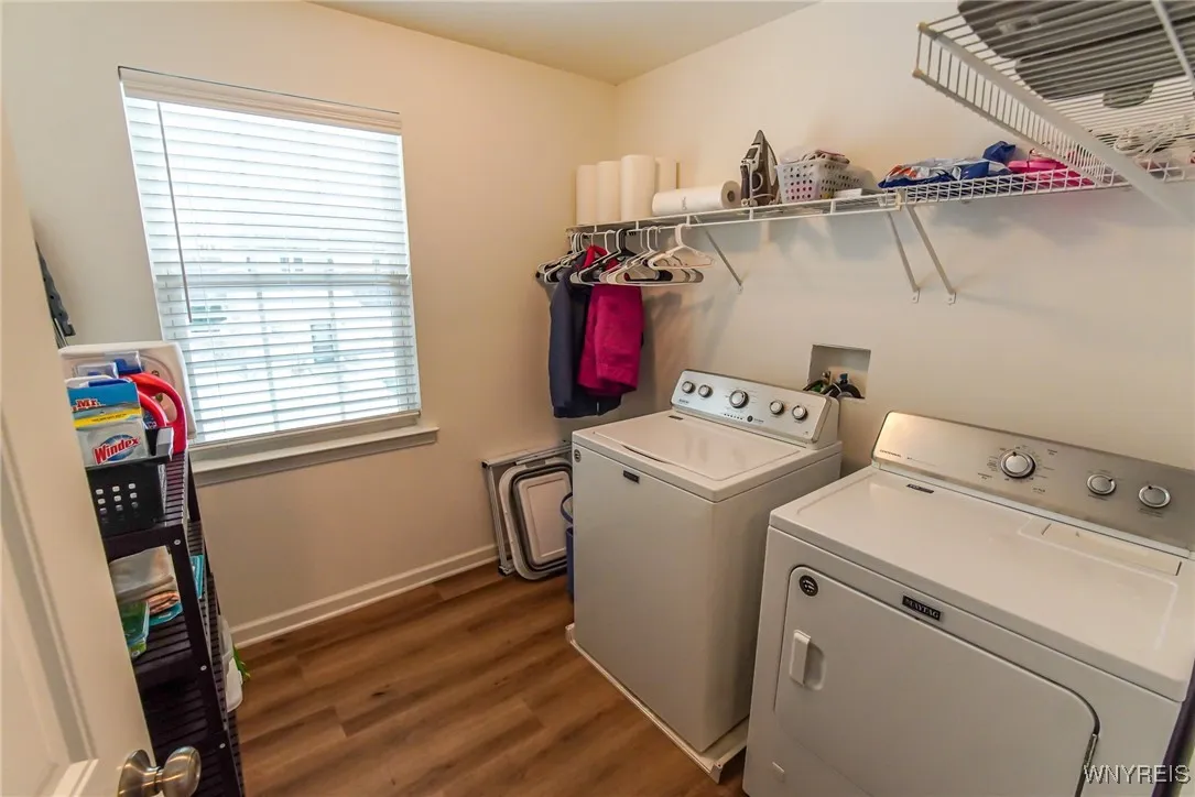 Second floor laundry