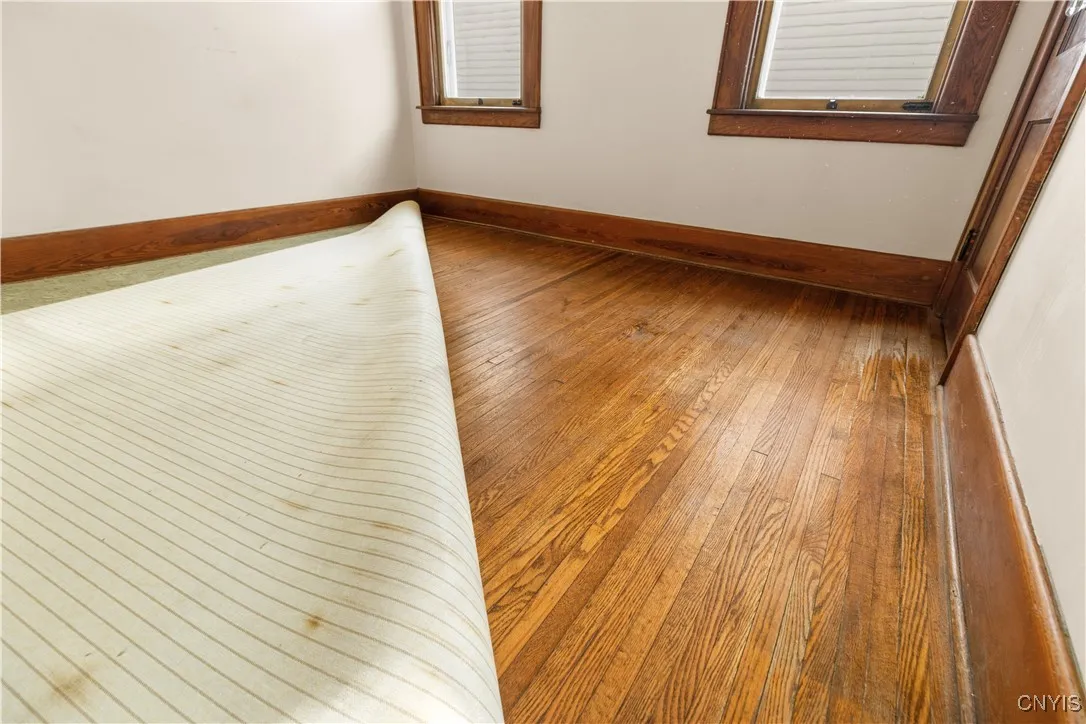 Hardwoods under the carpet!