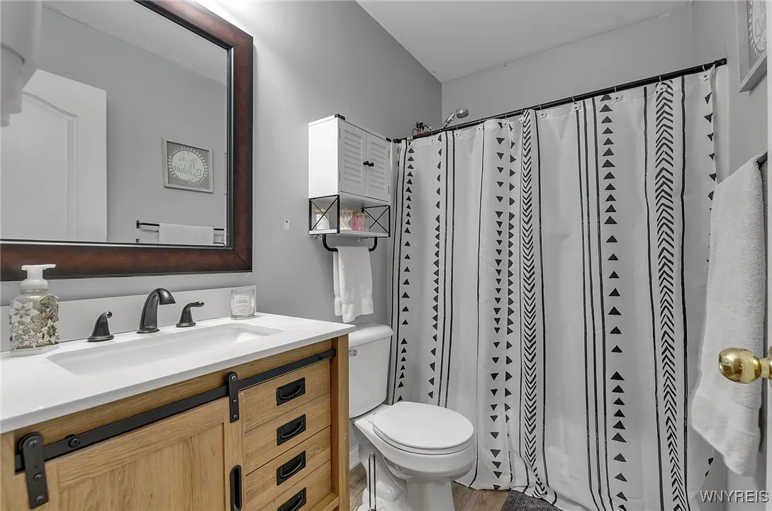 Main bath on second floor