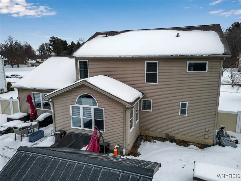 Metal roof covering gazebo