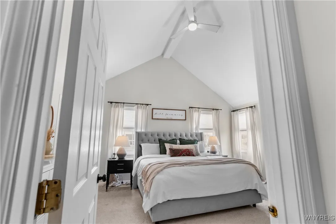 Primary bedroom view 1