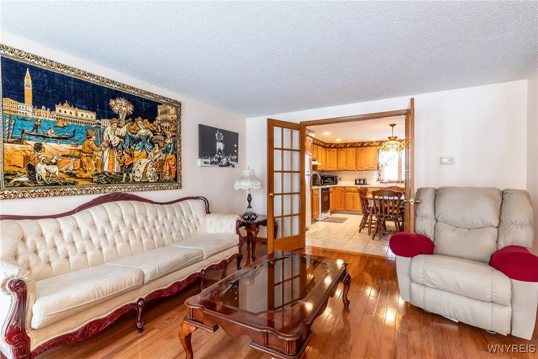 Livingroom with hardwood flooring  15 x 16