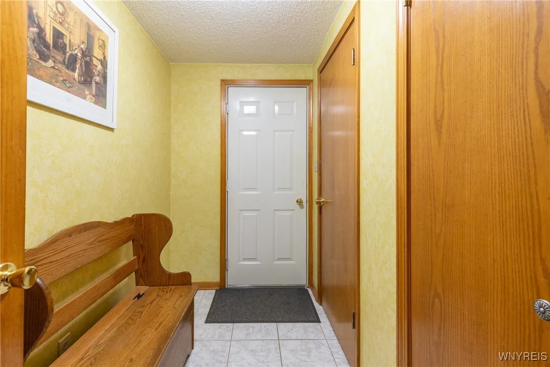 Hallway to the garage