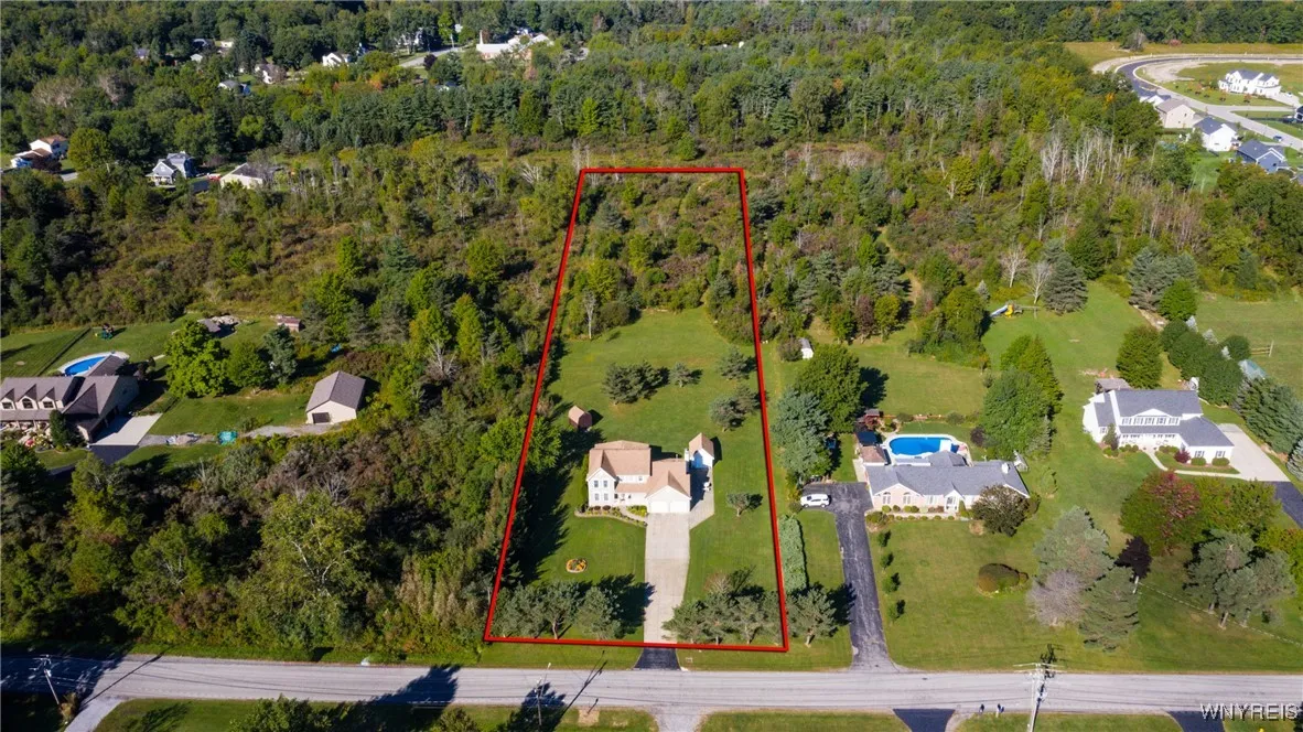 Aerial view 2.5 acres