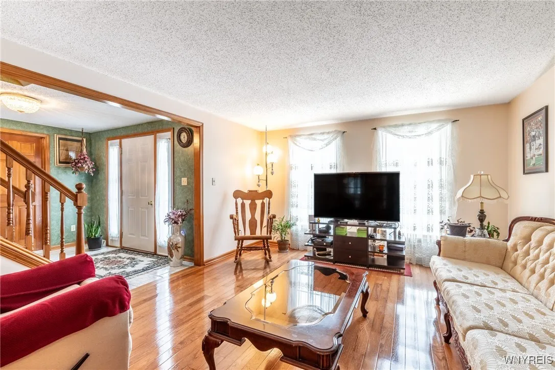 Livingroom with hardwood flooring  15 x 16