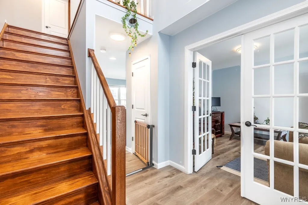 Staircase to second floor