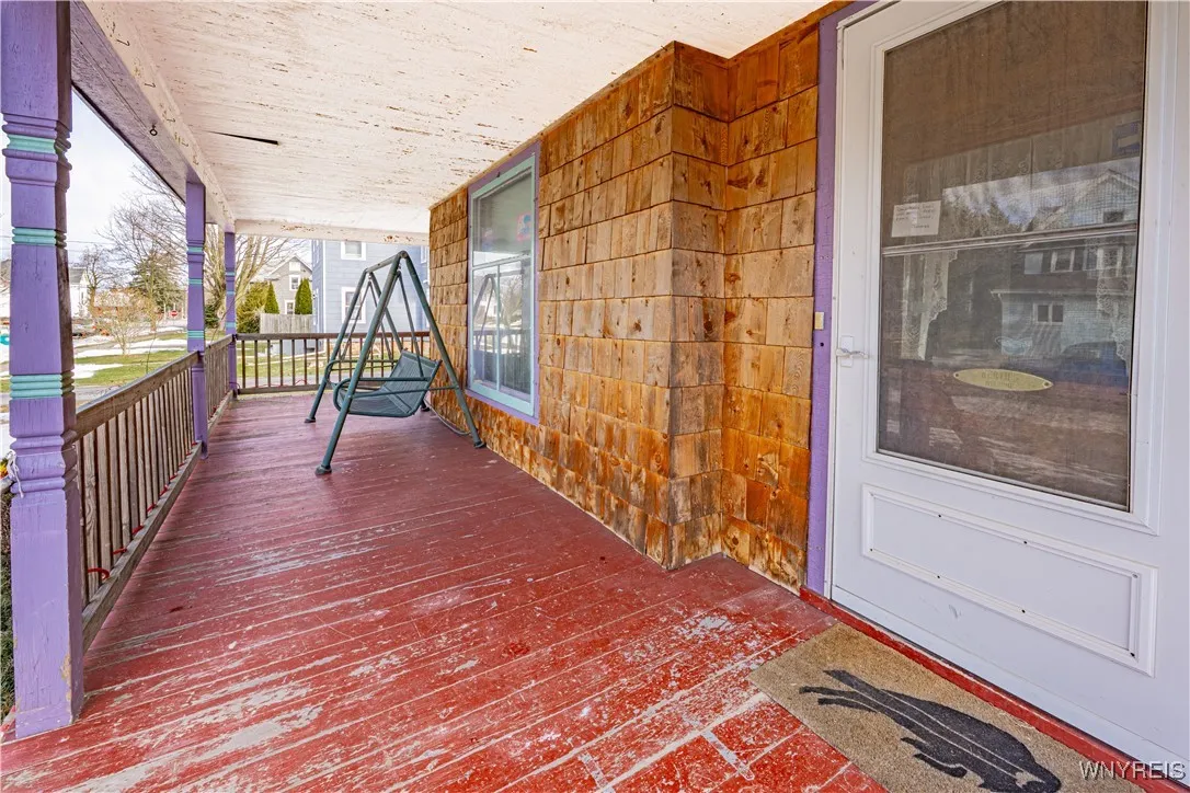 Front covered porch