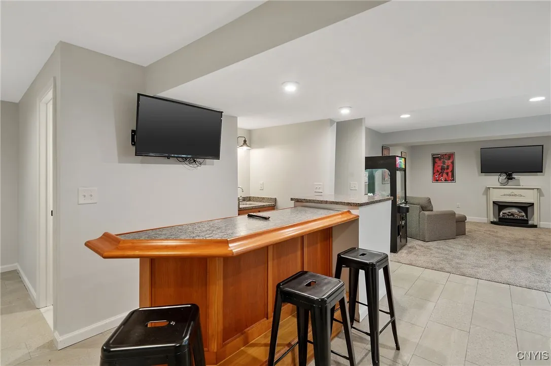 Basement Recreation  Room/ Wet Bar