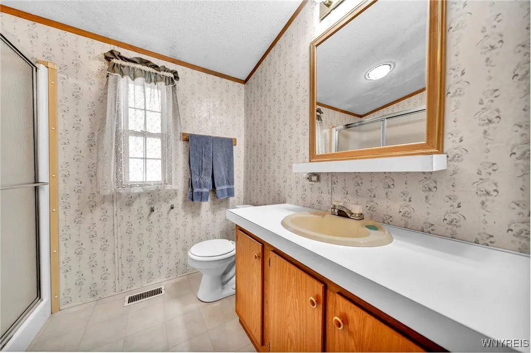 Large bathroom vanity for storage and daily ablutions