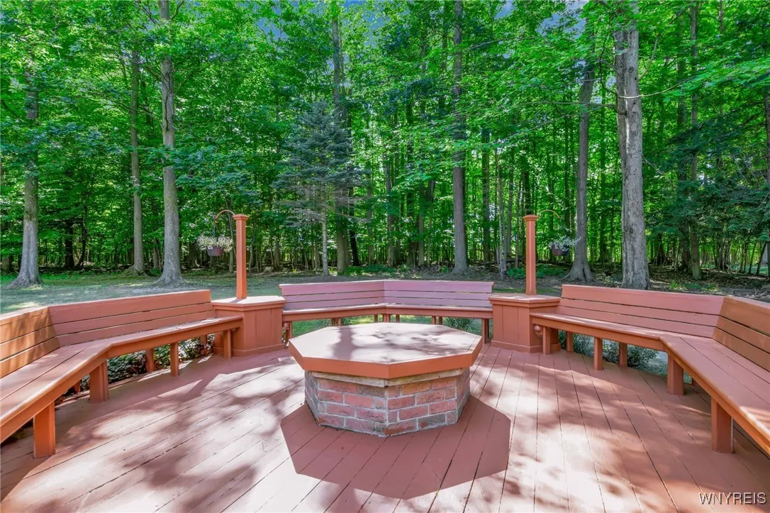 Deck with Firepit