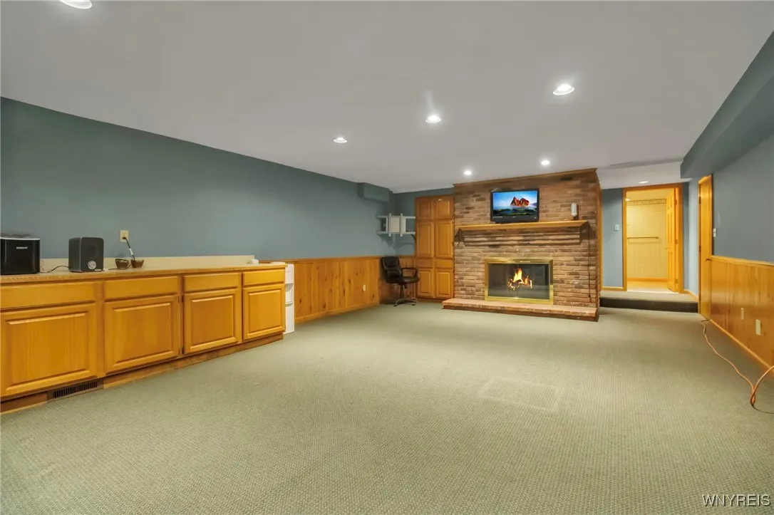 Finished basement