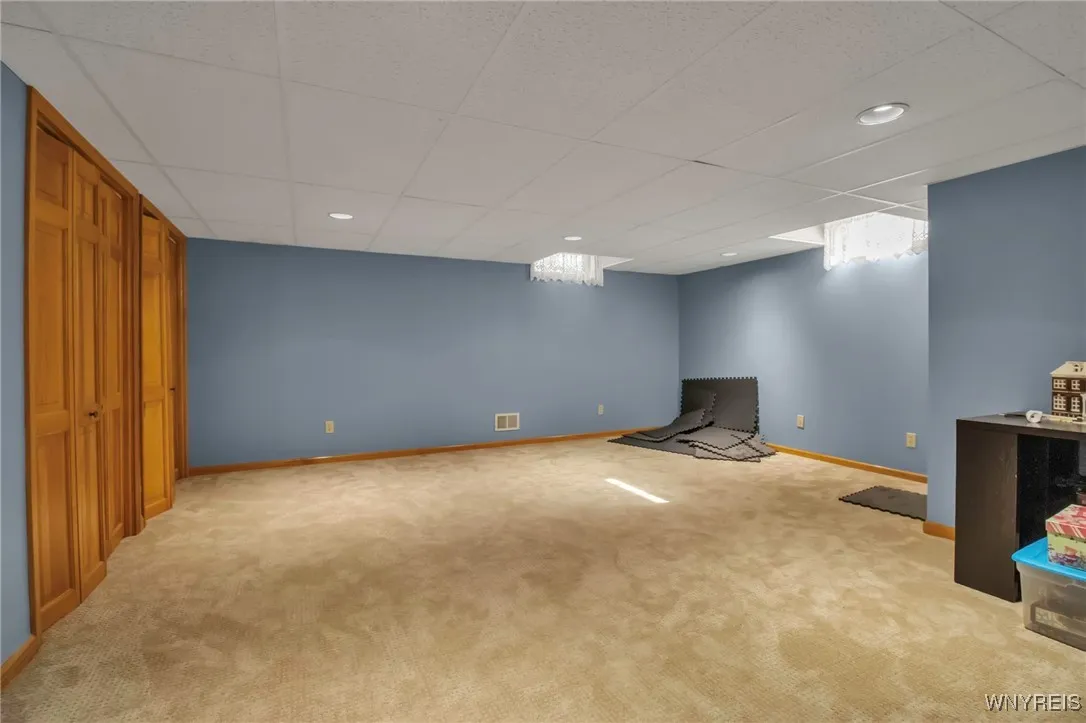 Finished basement