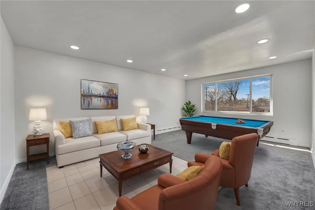 unit #4 living room staged