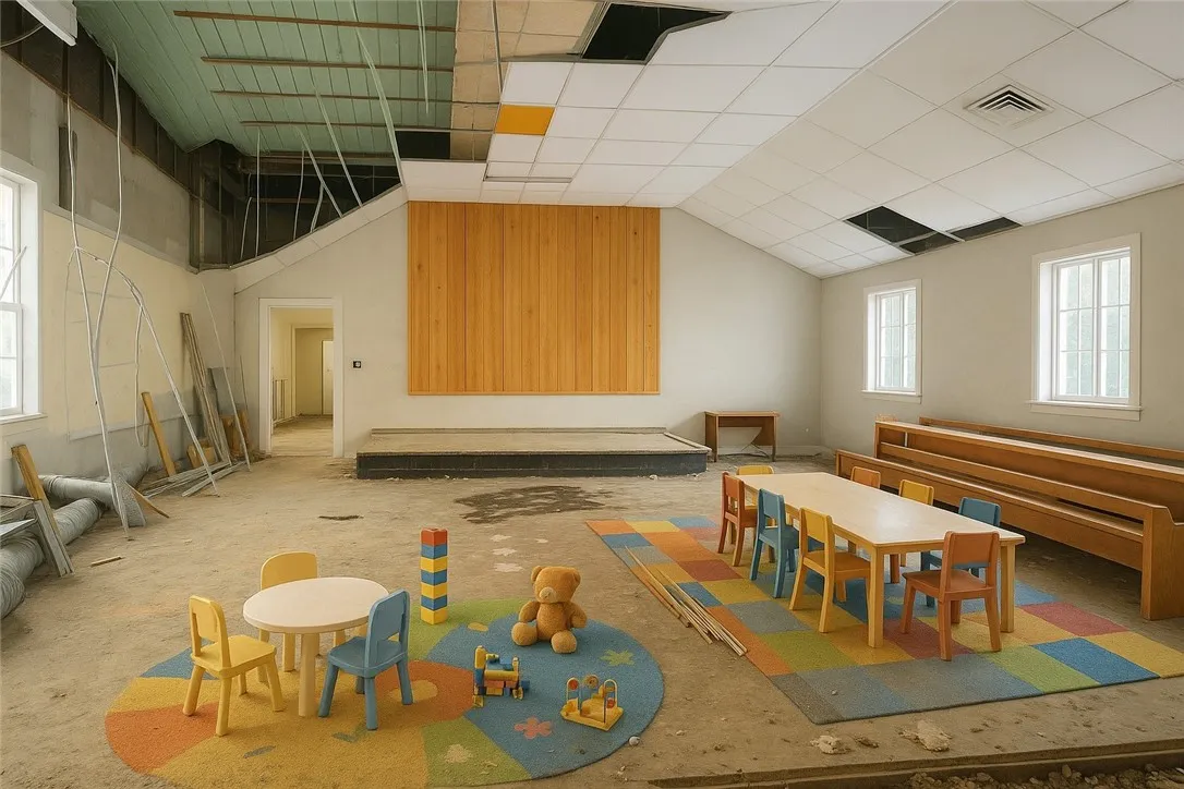 Convert this space into a daycare.