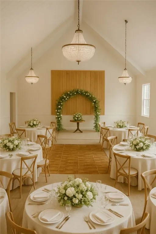 A place where celebrations and weddings are booked!