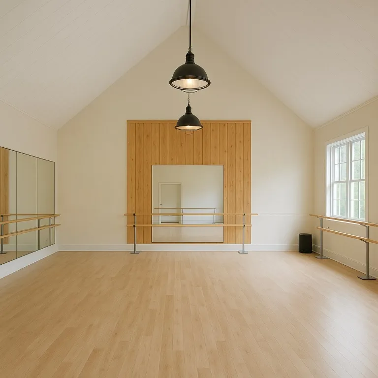 How about creating a dance or art studio?