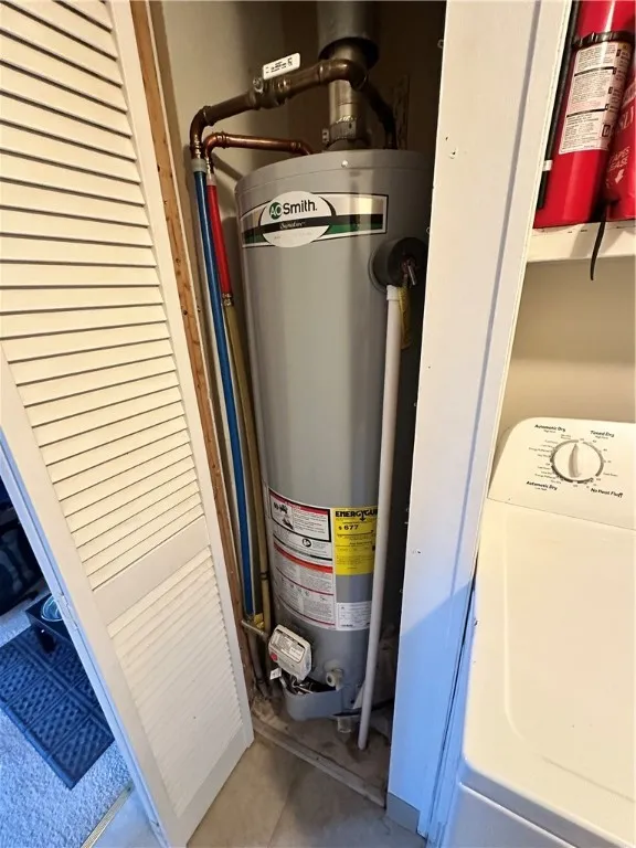 HW Heater in Laundry