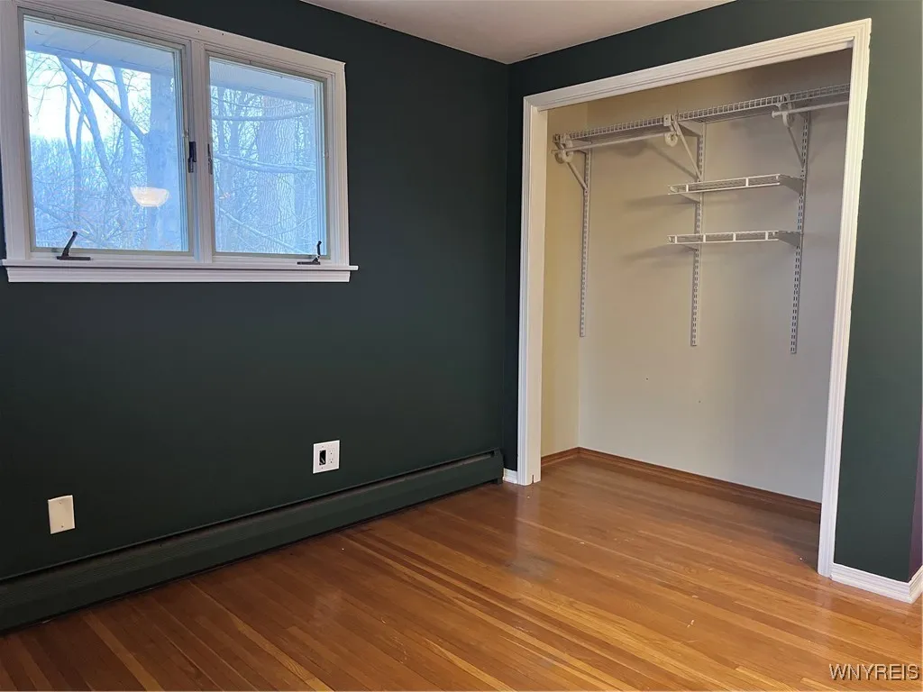 Bedroom 2 - Closet Doors in all Bedrooms have been removed and are not available.