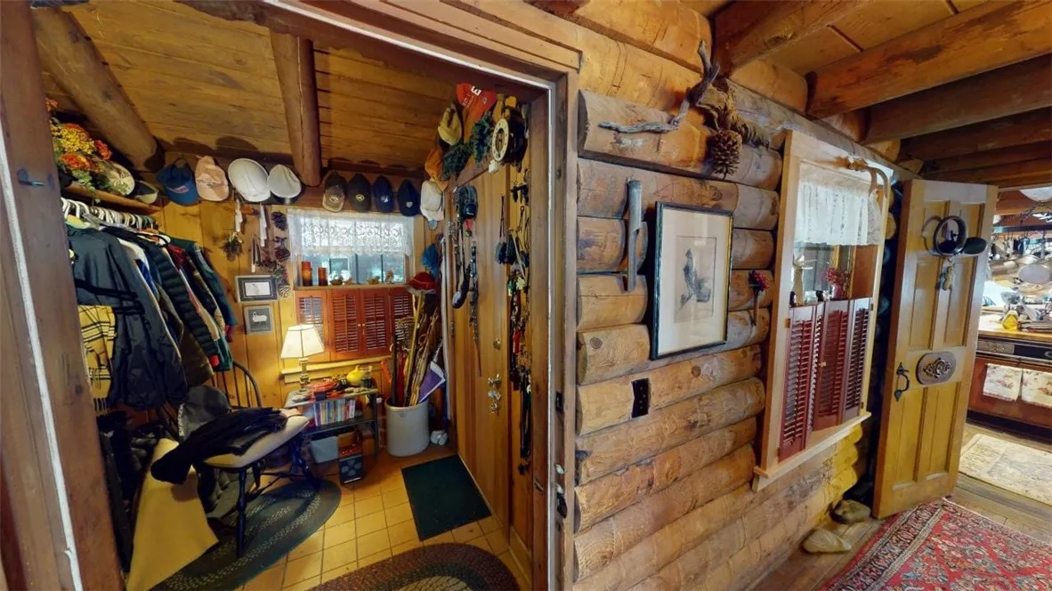 Upon entering the front door, is this spacious "mud-room" with lots of space for shoes, coats, gear, etc.