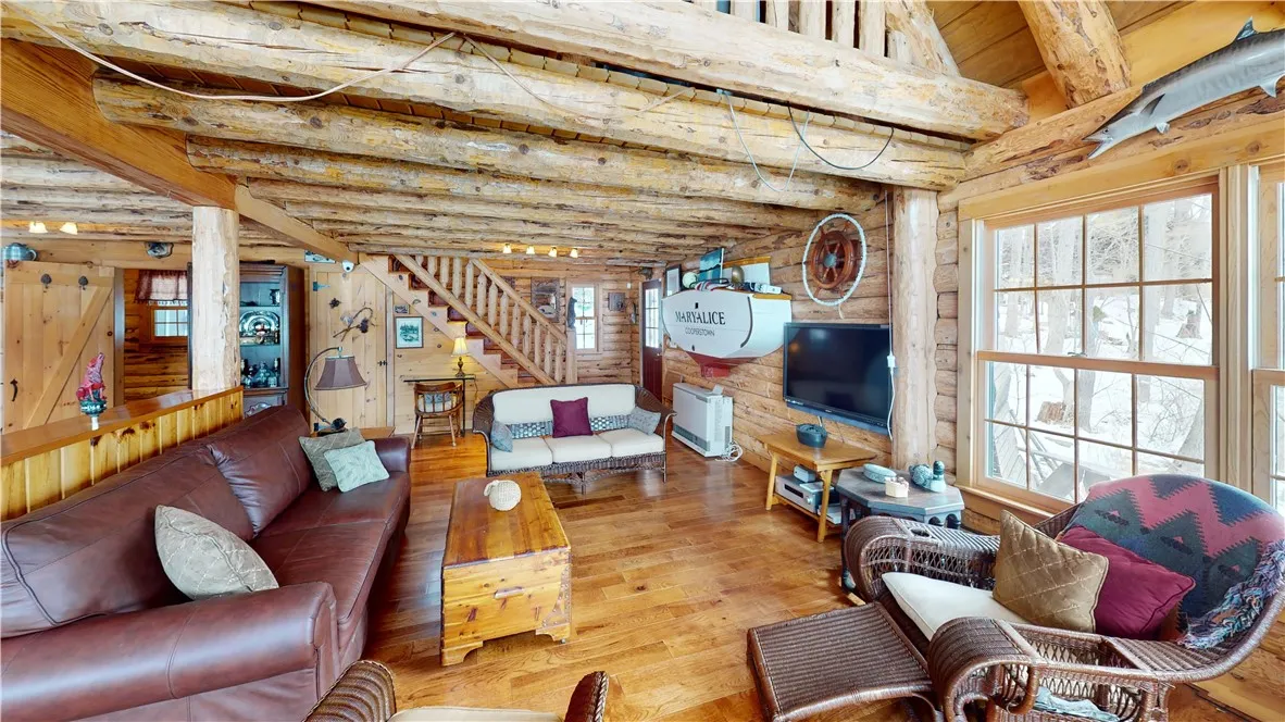 Stunning living space, brand new floors.