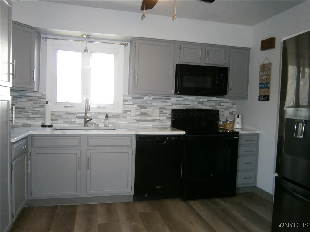 Remodeled kitchen