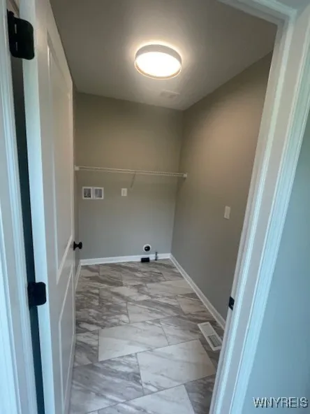 First floor laundry